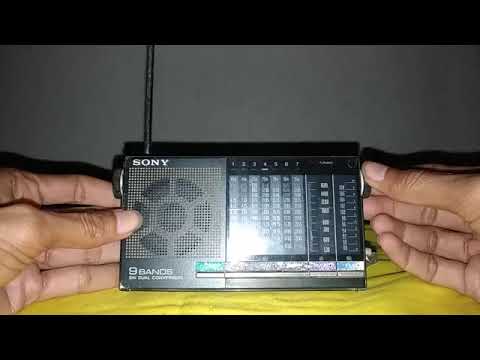 SONY ICF-4900 Short Wave Radio Released in 1985 #radio #sony