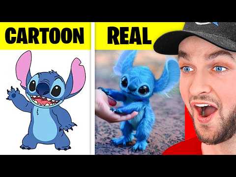 Cartoon Characters That Exist in REAL LIFE!