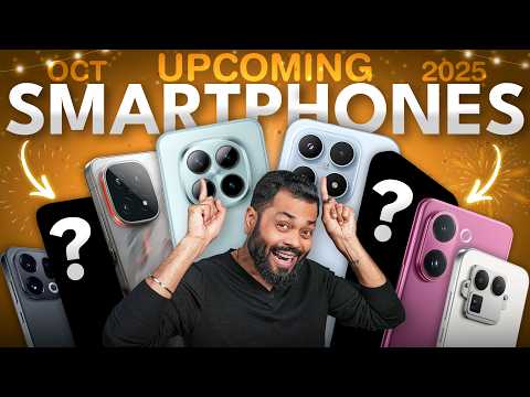 Top 15+ Best Upcoming Phone Launches ⚡ October 2025