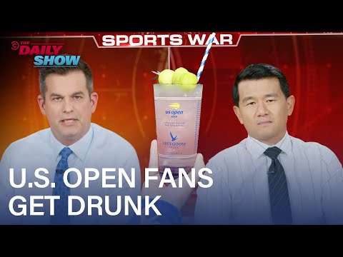 Sports War: U.S. Open Crowds Get Wasted, AI Meets Baseball & Jalen Carter Spits | The Daily Show