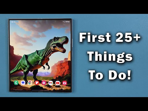 Samsung Galaxy Z Fold 6 - First 25+ Things To Do (Tips & Tricks)