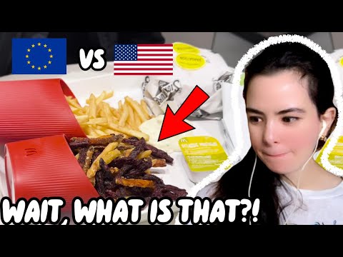 American Girl Reacts to Why McDonald's Is Better in Europe