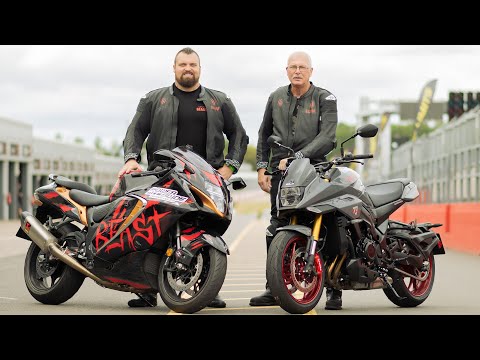 Strongman Tries MOTORBIKE RACING | Eddie Hall