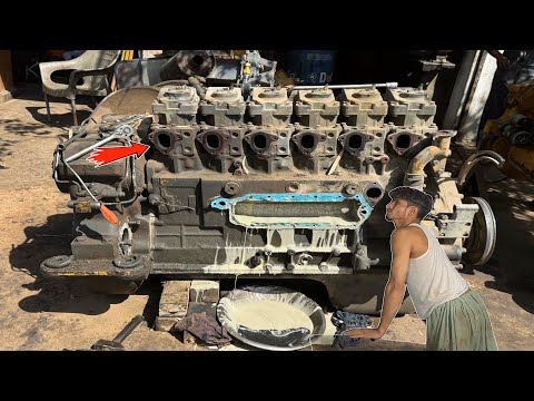 Water Inside Engine Complete Repair Process | RestorX Garag