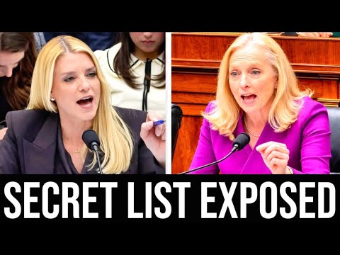Pam Bondi's SECRET List Got EXPOSED And It’s So Much Worse Than It Looks