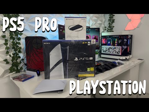 PS5 PRO UNBOXING AND GAMING