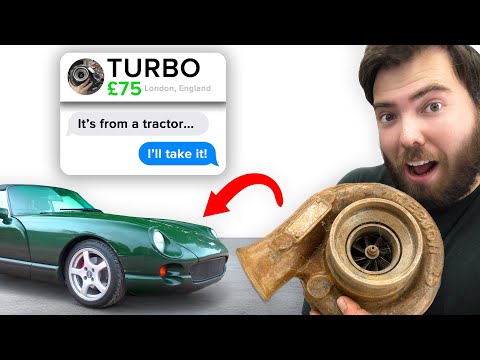 I Fitted A $100 Tractor Turbo To A V8
