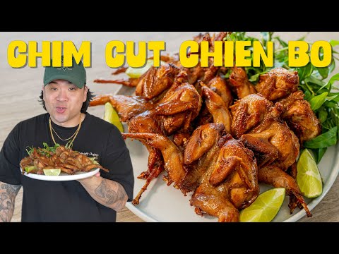 How to Make: Butter Fried Quail / Chim Cut Chien Bo At Home - My Favorite Vietnamese Drinking Snack!