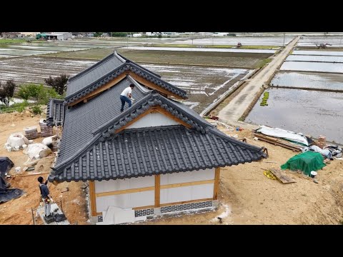 Build a stunning Korean-style house (Hanok).Create a Korean heating system (Ondol).