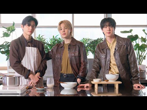 BTSのJin, Jimin, Vがスペシャルなパーティー料理をおもてなし。| Now Serving | VOGUE JAPAN
