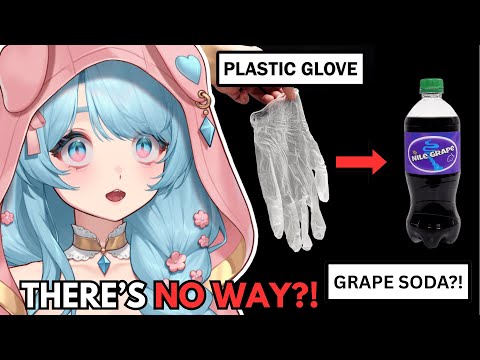 Turning GLOVES Into GRAPE SODA..?! | NileRed React