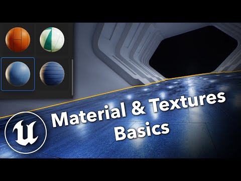 Unreal Engine 5 Beginner Tutorial Part 7: Materials & Textures Basics
