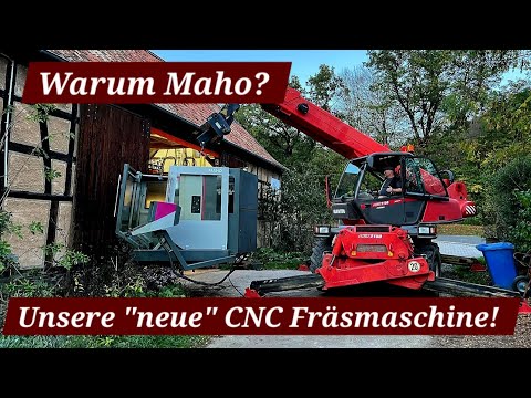 Our journey to MAHO - From the first machine to today / Maho MH 600 E CNC milling machine