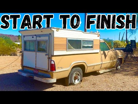 FULL REVIVAL-1973 Dodge camper ABANDONED 25 years will it run and drive?