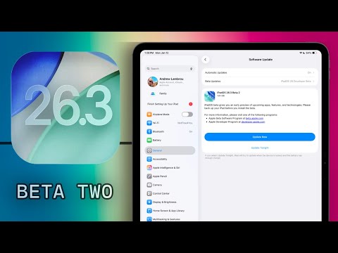 iPadOS 26.3 Beta 2 Is Finally HERE- More Performance And Battery Fixes!