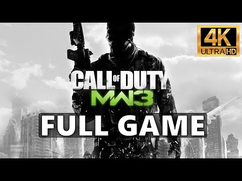 Call of Duty: Modern Warfare 3 - Full Game Campaign Walkthrough Gameplay (No Commentary) 4K 60FPS