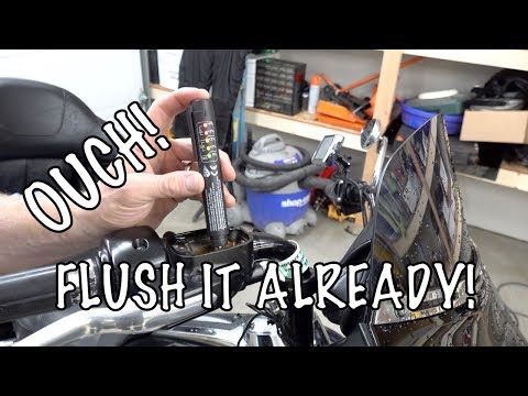 How to Bleed & Flush Harley-Davidson Brake System Fluid-ABS & Non-ABS Systems