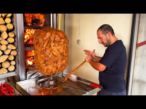 This Guy Makes the City's Tastiest Doner Over an Open Fire! - Incredible Street Food