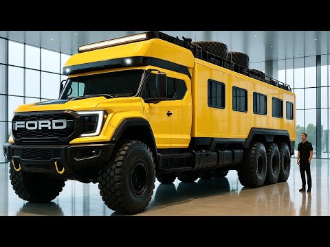 Ford Just Changed the Game with a $400K RaptorX 6×6 Motorhome!