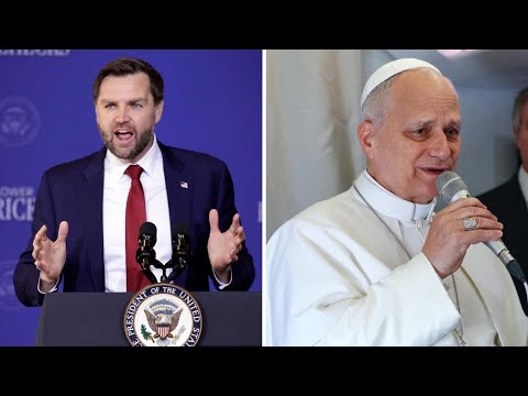 JD Vance tells Pope Leo XIV to 'be careful' when speaking about 'matters of theology'