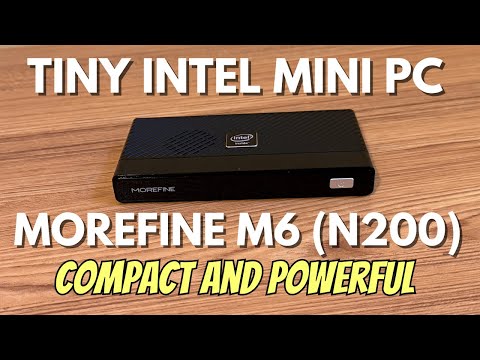 Small and Portable Mini PC - Morefine M6