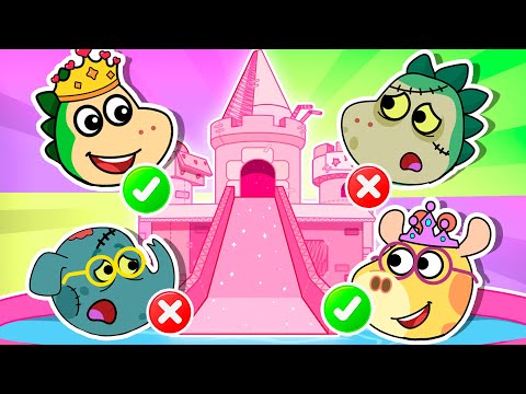 👑 Princess Sparkle vs. Zombie Spike?! EPIC Slide Adventure! 🧟‍♂️🛝🔥Fire Spike Kids Stories