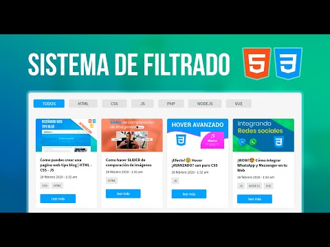 ¡Guaooo!😍 Como hacer FILTRADO de elementos con puro CSS | Parte 7 | #MagtimusPro