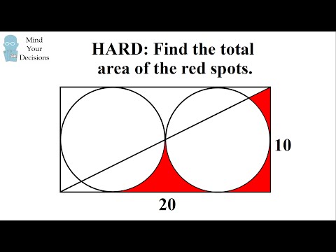 How To Solve For The Area. Viral Homework Problem From China