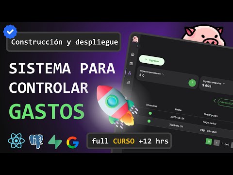 Crea y Despliega una Web App para Control de Gastos con React & PostgreSQL ⚡ (Curso Completo)