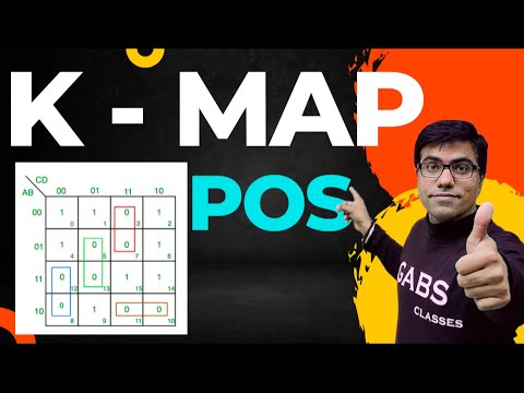 K- MAP POS | Karnaugh Map | Karnaugh Map in digital electronics