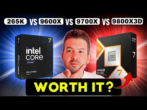 Is The 9800X3D Really Worth It? 🔥265K vs 9600X vs 9700X vs 9800X3D🔥