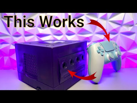 Ultimate GameCube build in Atomic Purple.