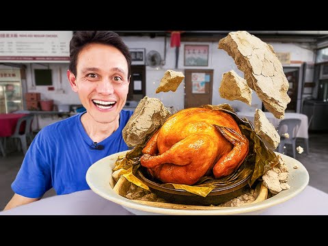 I Tried Malaysia’s Mud-Baked Chicken!! (Best Food Accident Ever?)