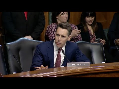 Hawley Presses Biden Judicial Nominees On Their Lenient Sentences For Child Sexual Assault Predators