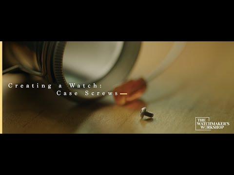 Creating a Watch: Case Screws