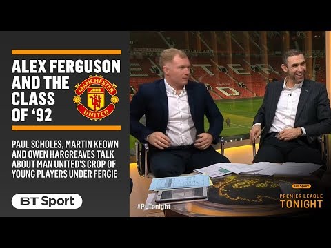 Fascinating discussion with Paul Scholes about Sir Alex Ferguson and the Class of '92