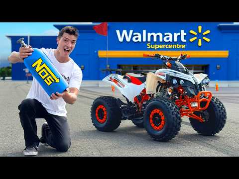 I Put NOS on Walmart’s Cheapest ATV (It Exploded)