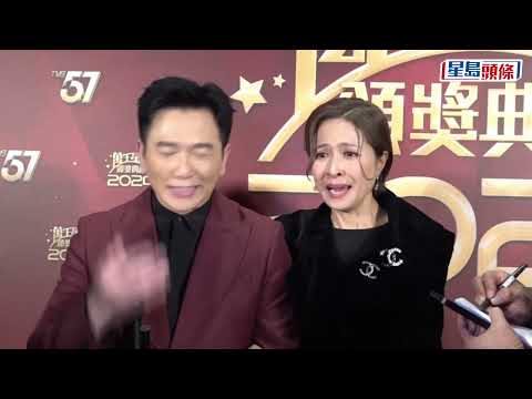 TVB頒獎典禮2024｜溫兆倫邵美琪兩人十多年無見笑談當年傳不和