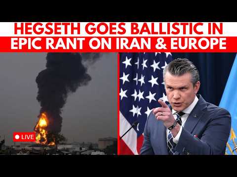 LIVE Pentagon Briefing | Hegseth Slams Media, Europe Amid Iran War Escalation | US IRAN WAR