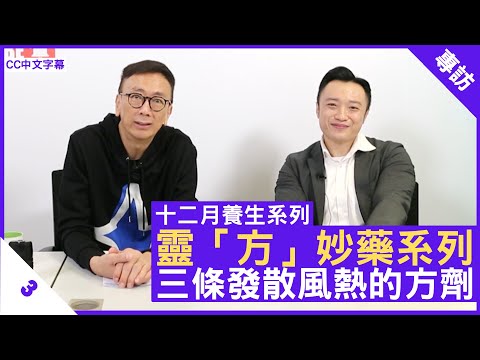 靈「方」妙藥系列 三條發散風熱的方劑 - 鄭丹瑞《健康旦》註冊中醫師 #徐澤昌 博士 #靈方妙藥系列 Part 3 (CC中文字幕)