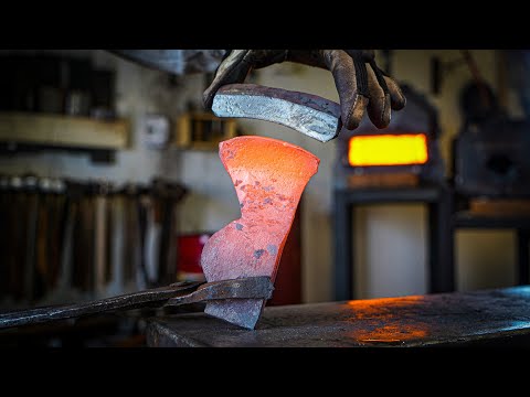 Forge Welding Axes: An Introduction to Laminated Edge Steel