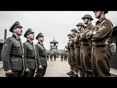 Germans Generals Mocked British Men, Until They Saw Huge British Soldiers In Prison Camps