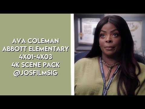 Ava Coleman - Abbott Elementary: 4x01-4x03 | 1080P 4K Scene Pack @josf1lmsig