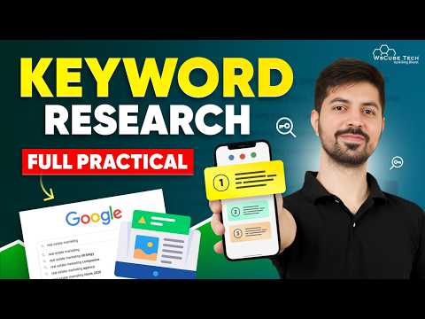 SEO Keyword Research (2025) | How to do Keyword Research for SEO with Practical - Full Tutorial