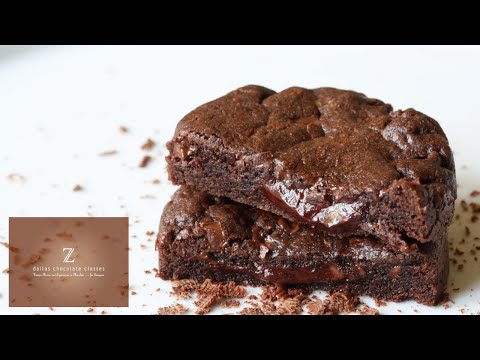 Chocolate Truffle–filled Chocolate-studded CHOCOLATE COOKIE Recipe | DallasChocolateClasses.com