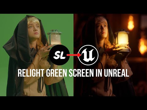 Switchlight AI and Unreal Engine for relighting footage | Walkthrough