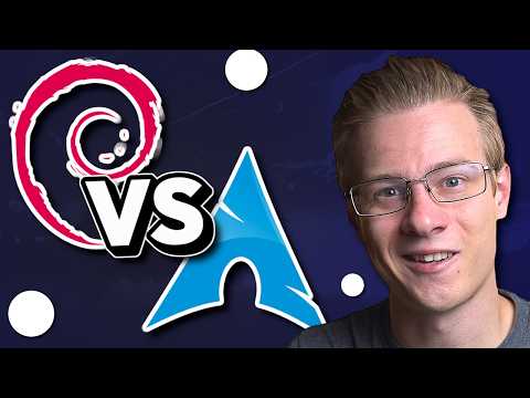 Debian vs Arch – When Two Linux Worlds Collide