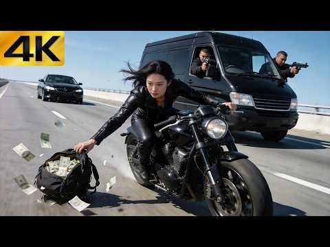 【4K】2026 Action Movie: Death Row Turns Highway Into Battlefield, But Gets Dropkicked by a Kungfu Cop