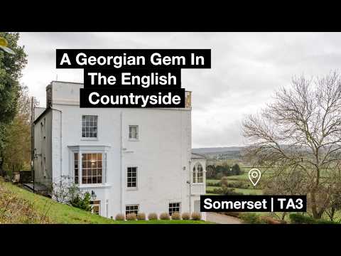 A Georgian Gem In The English Countryside #forsale