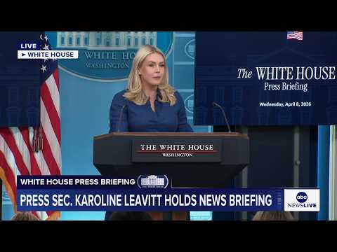 LIVE: White House press briefing